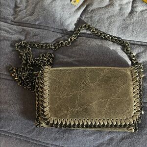 Cool grey leather Borse in Pelle Chain Strap Women's Bag
Made in Italy